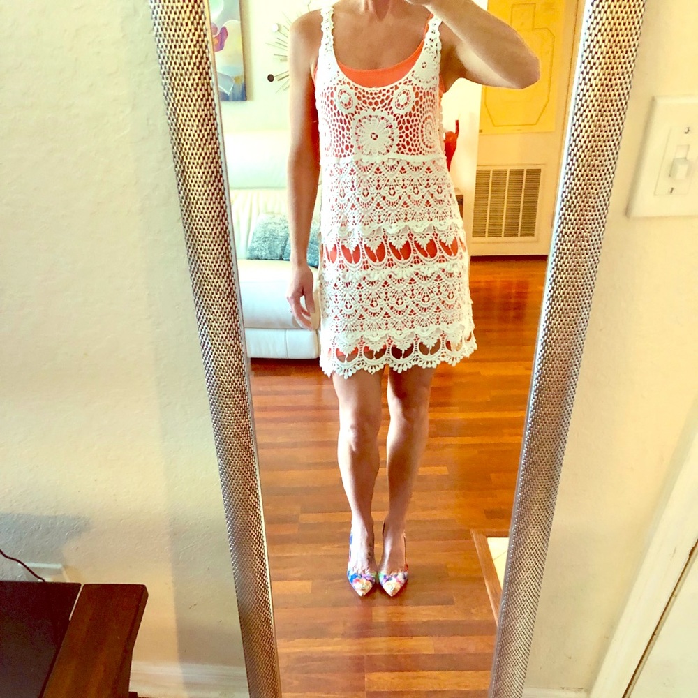 ☀️SALE☀️Romeo&Juliet Couture Crochet Dress Sm/Med